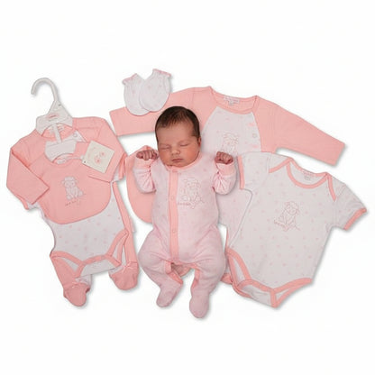 Baby Girls 4 Pieces Gift Set - Love Me (NB-6m) (PK6)  GP-25-1330P