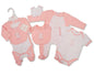 Baby Girls 4 Pieces Gift Set - Love Me (NB-6m) (PK6)  GP-25-1330P
