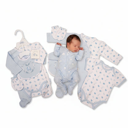 Baby Boys 4 Pieces Gift Set - Elephant (NB-6m) (PK6)  GP-25-1331S