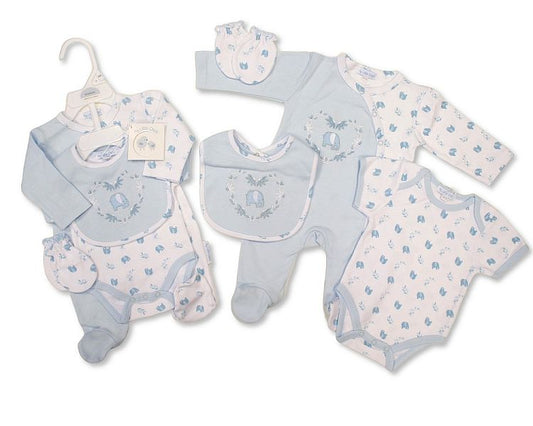 Baby Boys 4 Pieces Gift Set - Elephant (NB-6m) (PK6)  GP-25-1331S
