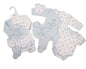 Baby Boys 4 Pieces Gift Set - Elephant (NB-6m) (PK6)  GP-25-1331S