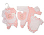 Baby Girls 4 Pieces Gift Set - Elephant (NB-6m) (PK6)  GP-25-1333P