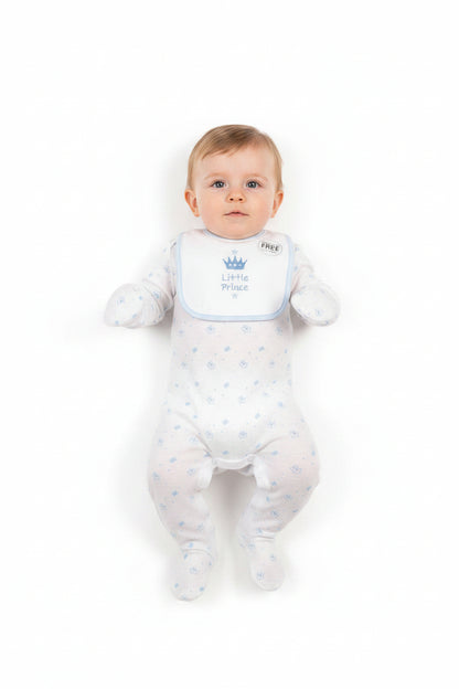 Baby 5 Pieces Gift Set with Paper Gift Bag - Hello Baby Gp-25-1349