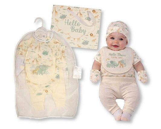 Baby 8 pcs Layette Gift Set - Great Friends (PK6) (0-6m) GP-25-1368