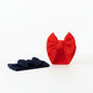 Baby Girls 2 Headbands with Bow Set - Red and Navy (0-6m) (PK6) GP-25-1409