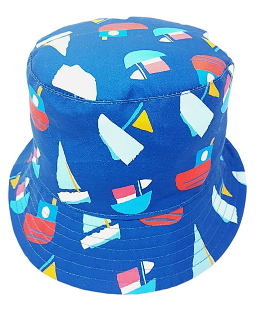 Baby Boys  Bucket Hat - Sea Life (6-18m) (PK12) 0389