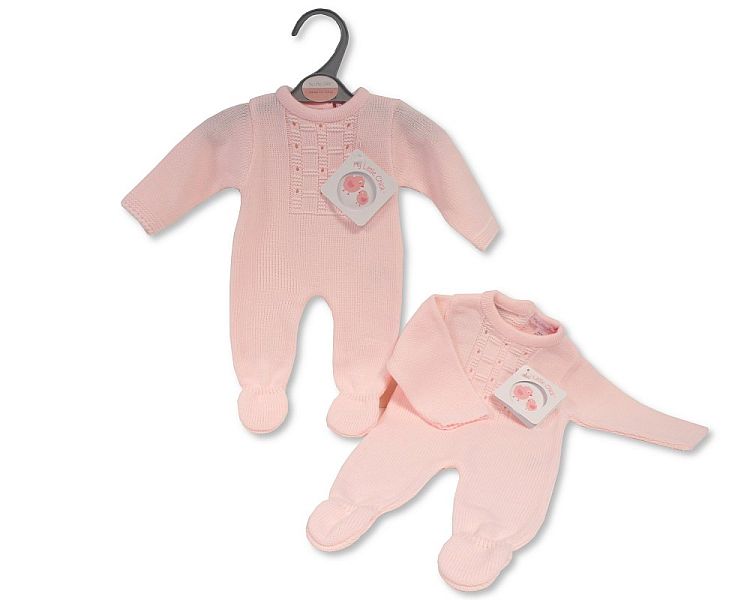 Knitted Premature Baby Girls Romper (PK6) Pb-20-612p