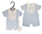 Premature Baby Boys Romper - Stars (3-5 to 5-8Lbs) (PK6) Pb-20-632