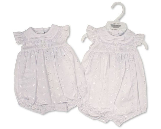 Premature Baby Romper with Embroidery (3-8 LBS) (PK6) PB-20-712