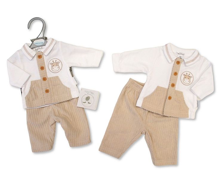 Premature Baby 2 pcs Set - Giraffe (3-8lbs) (PK6)  PB-20-727