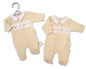 Premature Baby Boys All-In-One with Smocking - Space (3-8lbs) (PK6)  PB-20-731