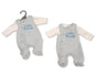 Premature Baby Boys 2 pcs Set - Little Prince (PK6) (NB-6m) PB-20-739