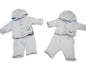 Premature Baby Boys Hooded 3 pcs Set - Giraffe (PK6) (NB-6m) PB-20-743
