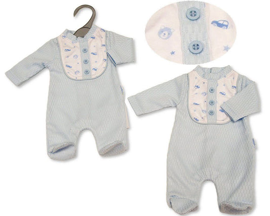 Premature Baby Boys All in One - Car and Teddy (PK6) (3-8lbs) PB-20-748