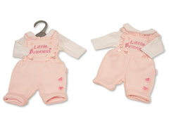 Premature Baby Girls 2 pcs Set - Little Princess (PK6) (NB-6m) PB-20-750