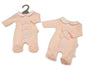 Premature Baby Girls All in One with Lace and Bows - Hearts (PK6) (NB-6m) PB-20-757