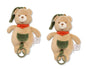 Baby Bear Musical Pull Toy with Pocket and Scarf (24cm) (PK6) PT-26-0020