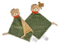 Baby Bear Comforter with Rattle and Scarf (24cmx24cm) (PK6) PT-26-0027