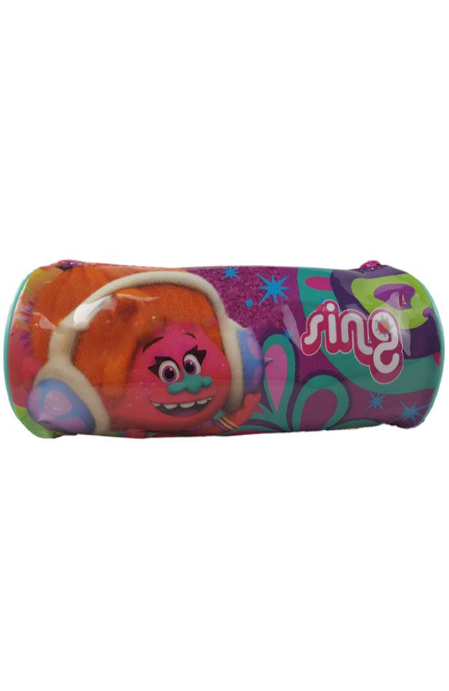 Movie Trolls Pencil Case (1010PVC-6200) - Kidswholesale.co.uk