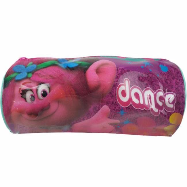 Movie Trolls Pencil Case (1010PVC-6200) - Kidswholesale.co.uk