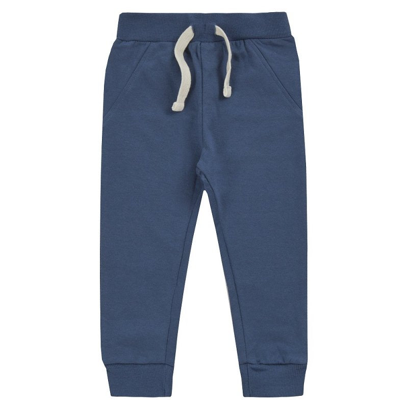 BABY ORGANIC COTTON JOG PANT-BLUE (3-18 MONTHS) (PK6) 12SL001