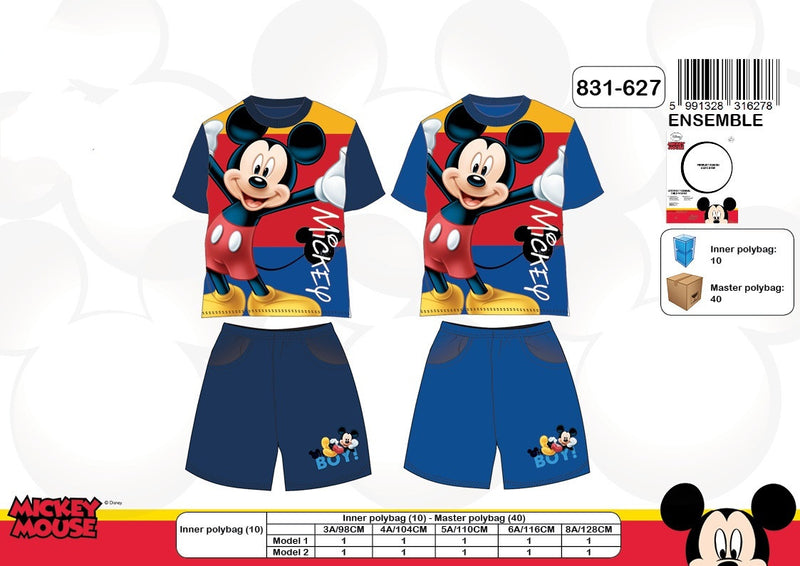 Micky Mouse Shortie  Pyjamas