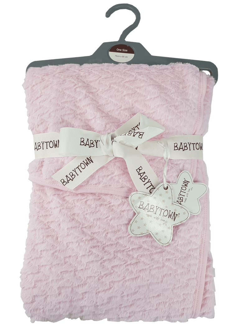 Baby Mini Waffle Blankets-19C808 - Kidswholesale.co.uk