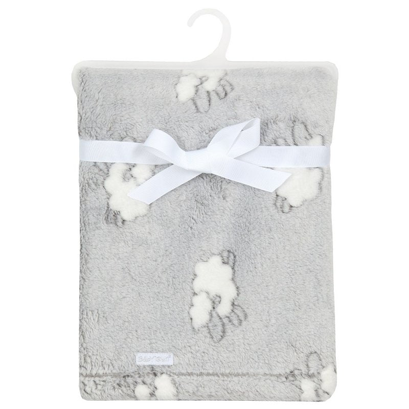 BABY LAMBS JACQUARD PLUSH BLANKET - (PK6) 19C219