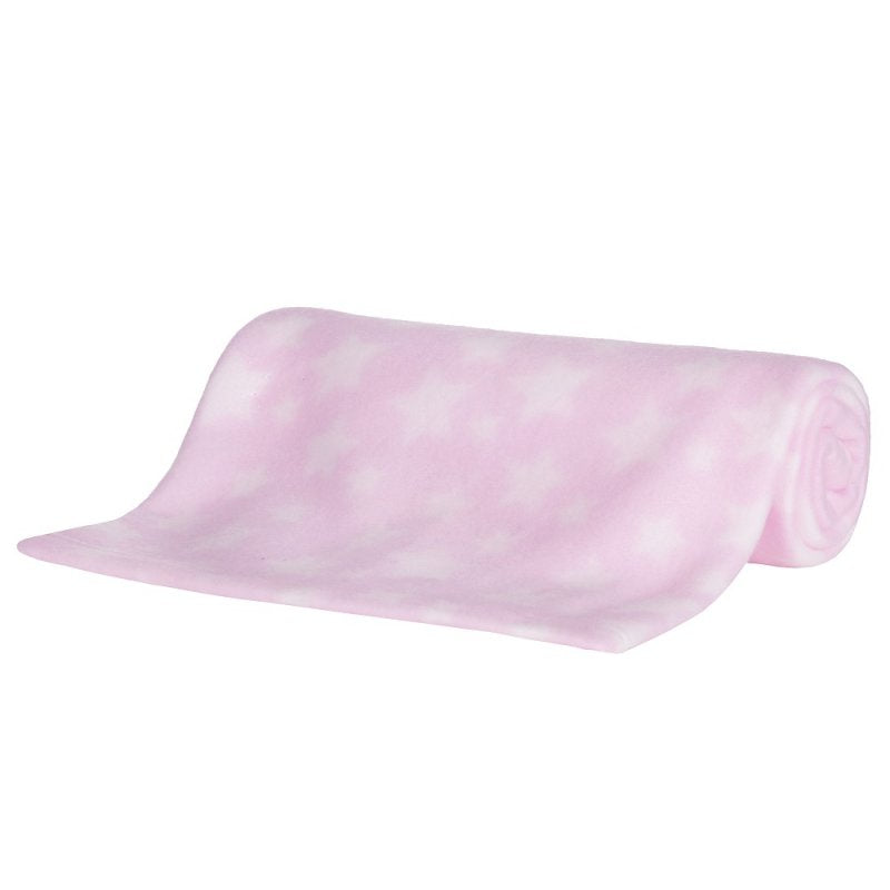 Baby Soft Fleece Roll Blanket - Pink (75X75cm) (PK6) 19C246