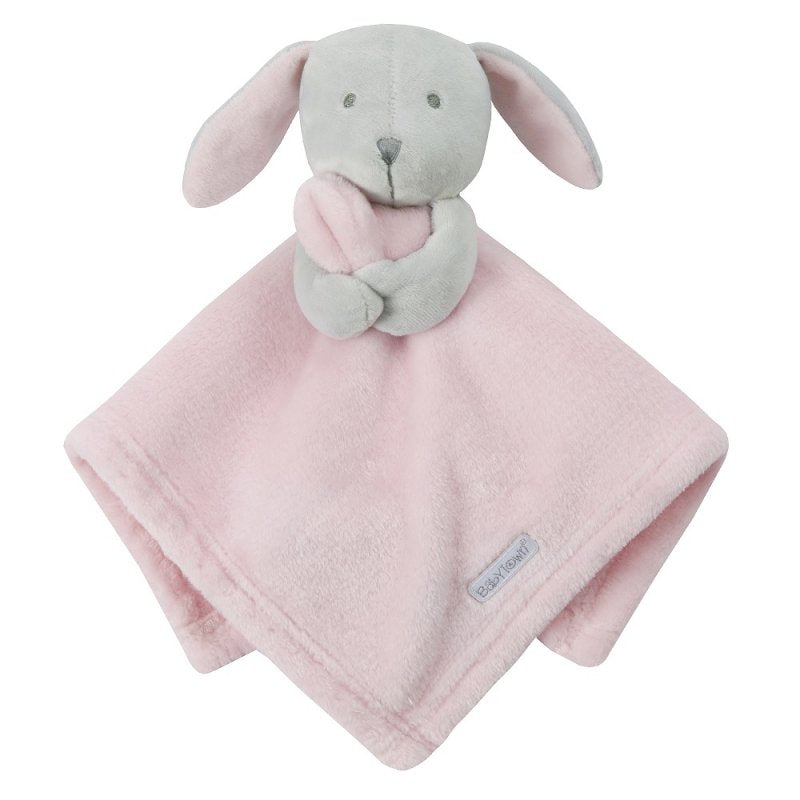 BABY NOVELTY BUNNY COMFORTER-PINK (PK6) (19C252)