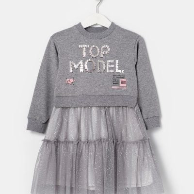 Girls Winter Dress - Top Model (PK4) (2-5yrs) 23712g