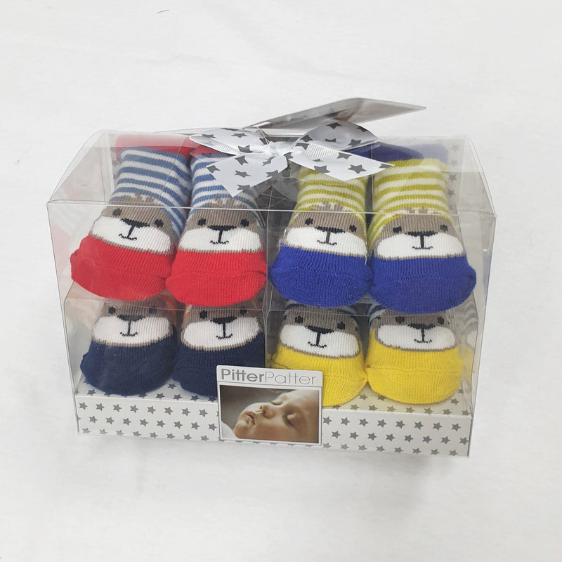 Baby Gift Boxed Booties - Bunny - 0-6 Months - 40072