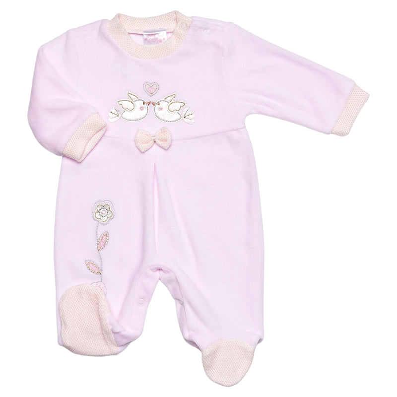Baby All-In-One - Birds/Flowers (0-3, 3-6m) (PK6) 40JTC9405