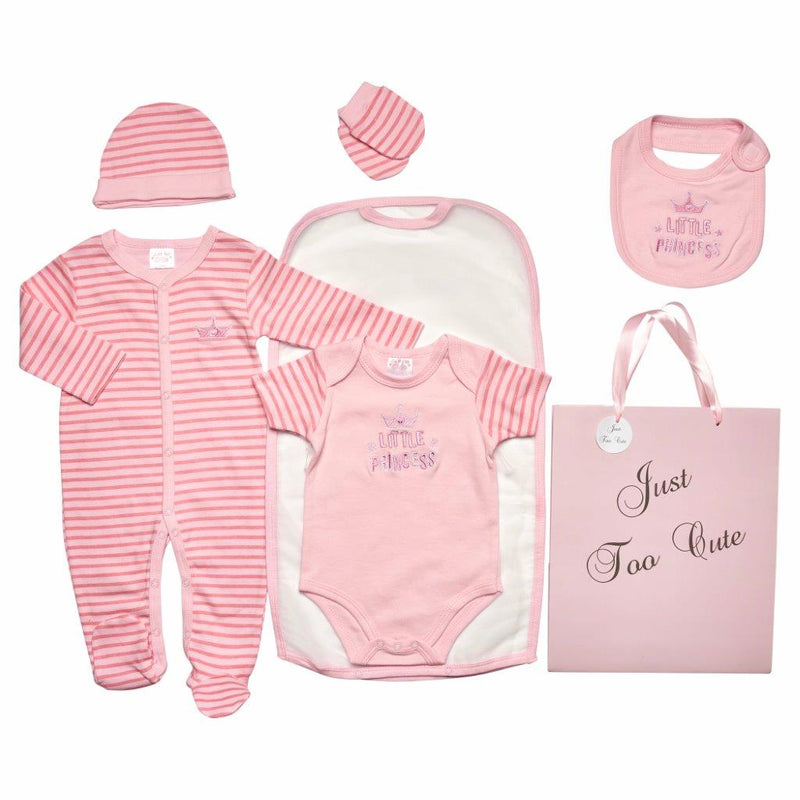 Girls 6pc Gift Set -Little Princess (0-6m) 45JTC9106