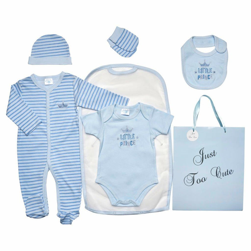 Boys 6pc Gift Set -Little Prince (0-6m) 45JTC9107