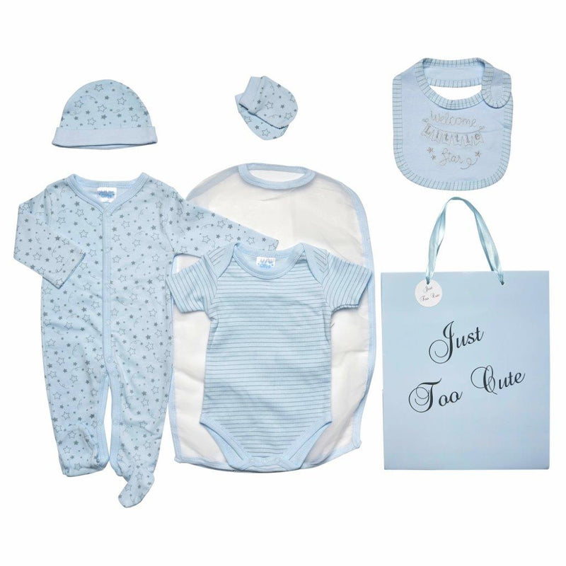 Boys 6pc Gift Set -Little Star (0-6m) 45JTC9108