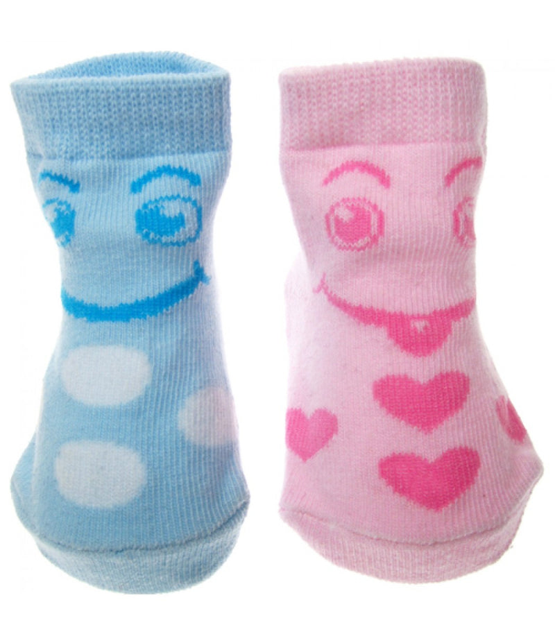 SOFT TOUCH INF SOCKS W/FACE