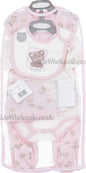 Baby Girls Teddy 5 Pce Net Bag Gift Set (NB-6 Months)(45JTC6246)Unit Price:£5.40 - Kidswholesale.co.uk