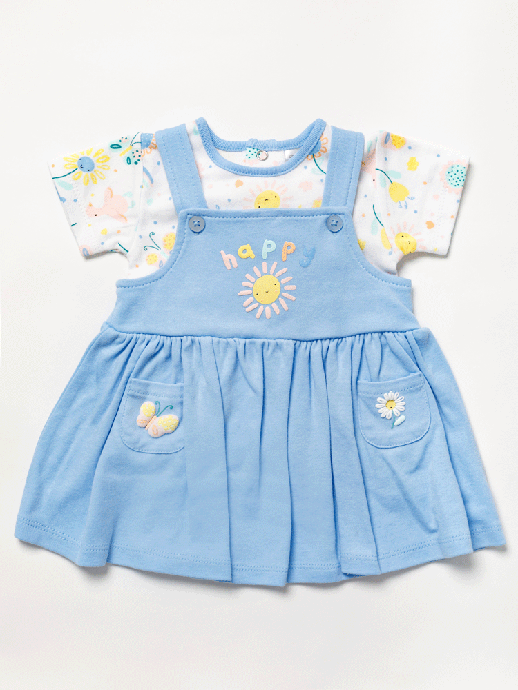 Baby Summer Dress Set - Happy Sun (0-18m) (PK4) B03658