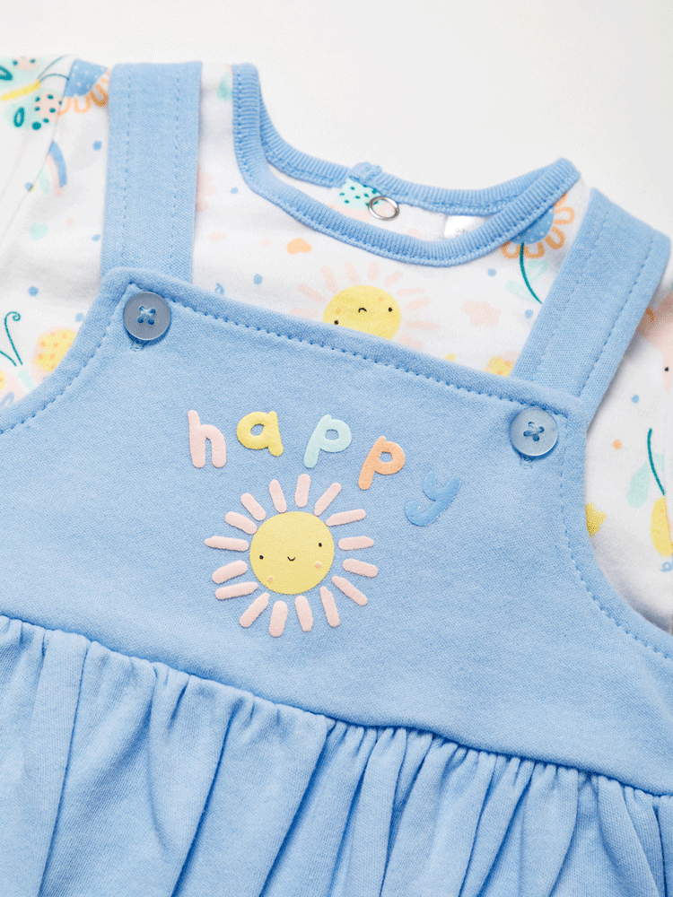 Baby Summer Dress Set - Happy Sun (0-18m) (PK4) B03658
