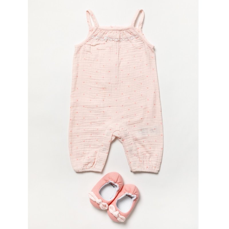 Baby Girls 2pc Romper Set (PK6) (0-12m) B03875