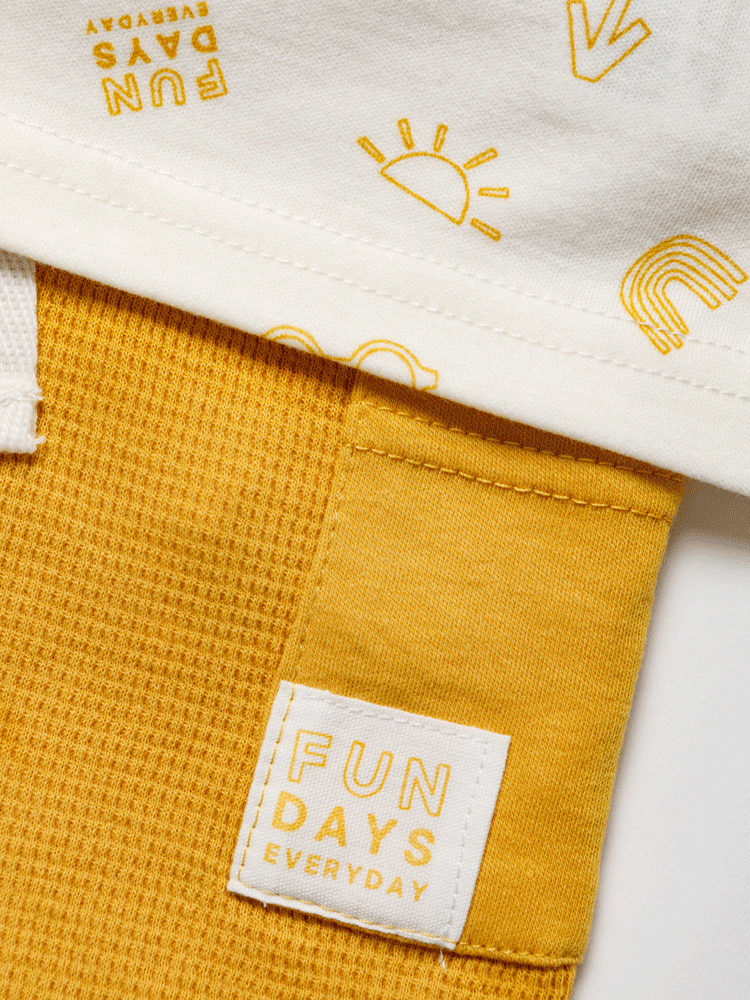 Baby Boys Shorts Set - Yellow Sunglasses (6-24m) (PK6) B03899