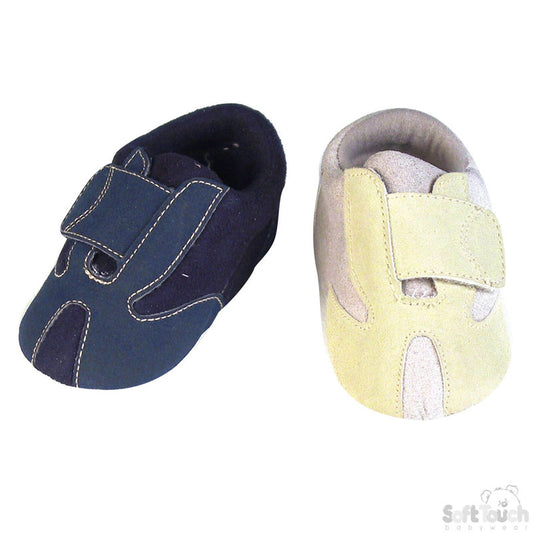 BOYS SHOES W/VELCRO FASTENER: (B1520)