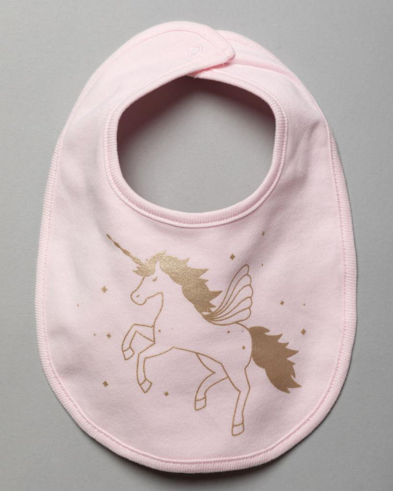 Baby Girls 5 Piece Multi Pack Gold Lurex Unicorn Set (NB,0-3,3-6 Months)-T20768