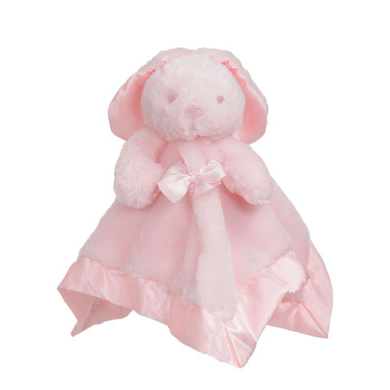 Pink Rabbit Comfy PINK BUNNY COMFORTER W/RIBBONS - BC26-P – www.kidswholesale.co.uk
