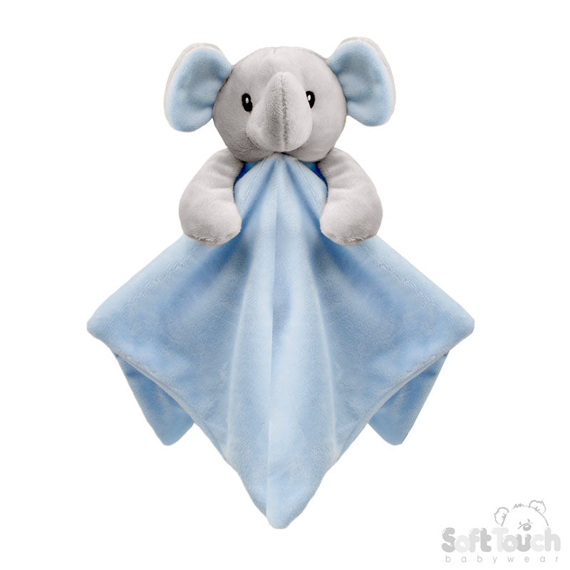 Mink Baby Elephant Comforter Blue BC36-B