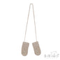 Biscuit 'Chain' Knit Mittens (0-12 Months) (PK12) BM14-BI