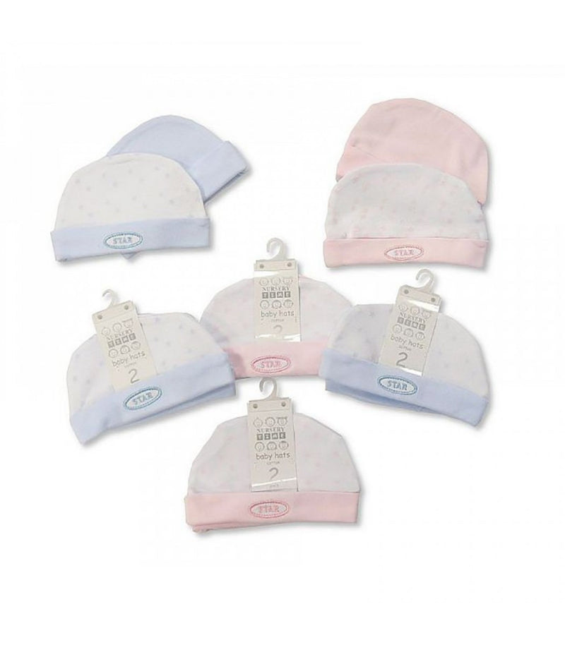 Baby Hats - Star - Packs of 2