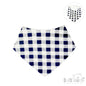 Checks Design Bandana Bibs - (PK12) CC09-B