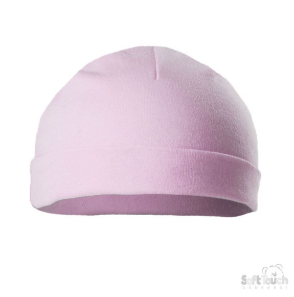 Infants Plain Pink Hats No.H5-P